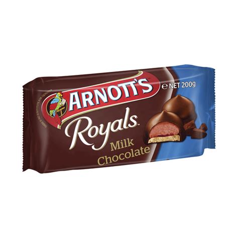 Buy Arnotts Royals Milk Chocolate Biscuits 200g Coles