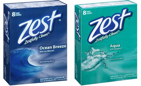 From your experience which bar soap leaves less soap scum on skin or the bath tub, ivory or zest? $0.44 Zest Bar Soap at Walgreens