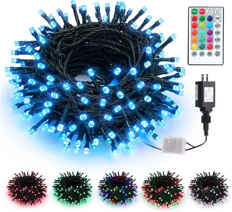 Brizled Color Changing Christmas Lights 66ft 200 Led Dual