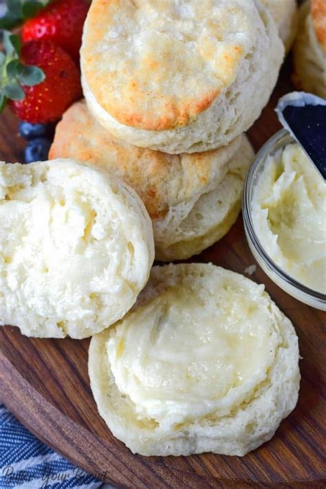 Buttermilk Biscuits With Honey Butter Recipe Butter Your Biscuit