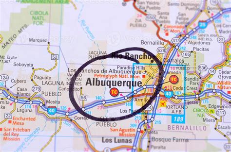Albuquerque And Map 814711 Stock Photo At Vecteezy