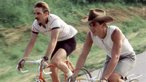 David, the unstable brother of a doctor, is convinced to come with his brother and train for a bicycle race across the rocky mountains without knowing his illness. Movies on the Rocks: American Flyers | The Avalon Theatre ...