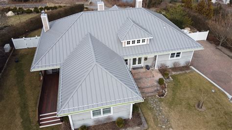 550s 032 Slate Gray Metal Roofing Project New Castle Metal