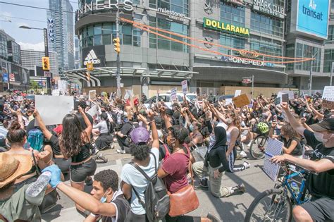 Toronto Protest Today Might Have Been Unsanctioned But Thousands Still