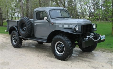 Restored 1955 Dodge Power Wagon Bring A Trailer