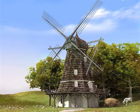 Denmark was the only occupied country in world war ii to save all its jews from extermination by smuggling them out of the country. Denmark Windmill - Farms Wallpaper