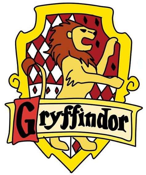 Gryffindor My House Harry Potter Crest Harry Potter Houses Harry