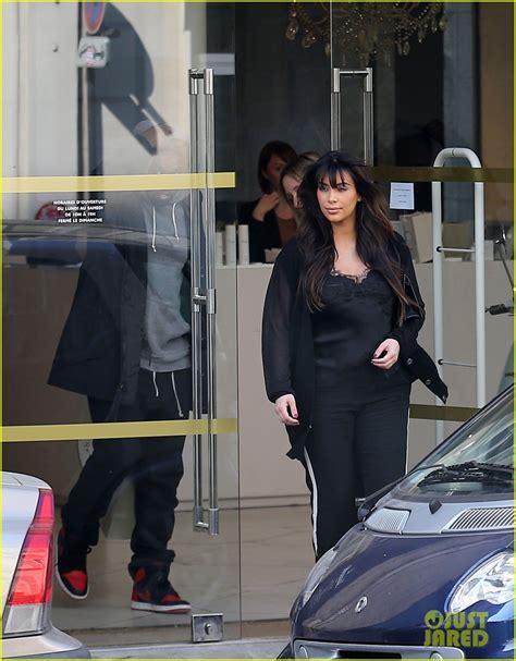 Kim Kardashian Pregnant Paris Getaway With Kanye West Photo 2841977