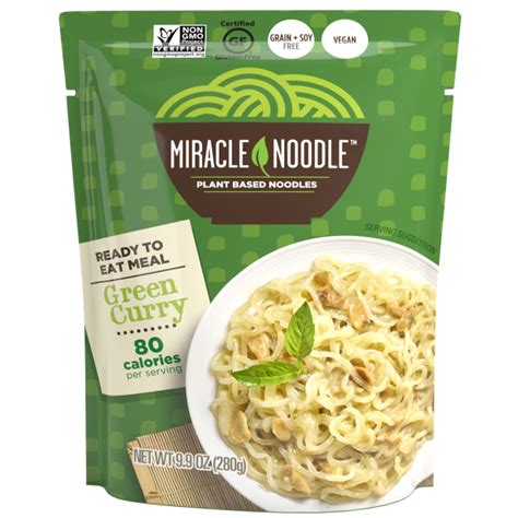 Miracle Noodle Ready In Minutes Green Curry 10 Oz