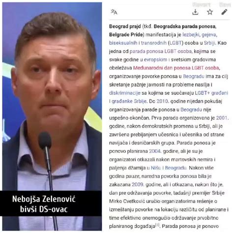 Detektor Laži On Twitter Ovaj Čovek Ima Đon Obraz Nebojša Zelenović