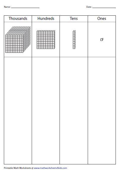 Printable Base Ten Blocks Pdf Free