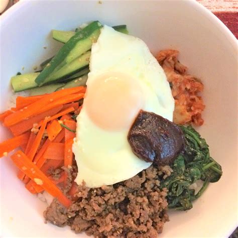 Bibimbap Korean Rice With Mixed Vegetables Recipe Allrecipes