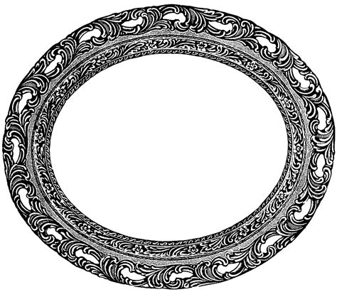 Download transparent fancy frame png for free on pngkey.com. Oval Frame Clipart | Free download on ClipArtMag