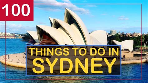 Top 100 Sydney Things To Do Best Places To Visit Youtube