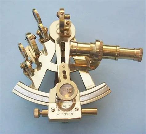 nautical decor antique sextant for navigation marine brass sextant