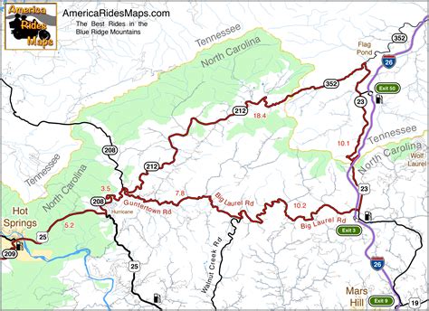 Map Blue Ridge Mountains Nc Share Map