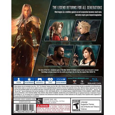 Not everyone is ready to welcome cloud strife and the members of avalanche back, however, as final fantasy vii has a bad reputation among some rpg fans. FINAL FANTASY VII Remake | PlayStation 4 | GameStop