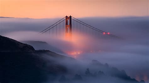 Bridges Golden Gate Fog Hd Wallpaper Peakpx