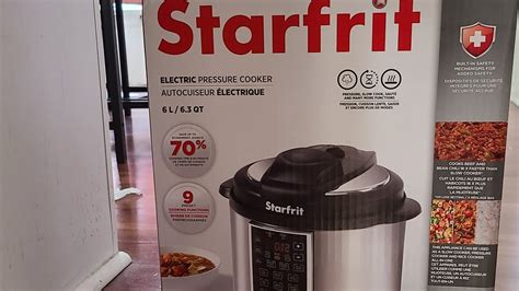 Starfrit Electric Pressure Cooker Unboxing Review Perfect Soft Boiled