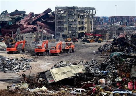 Tianjin Blasts Death Toll Rises To 145 Peoples Daily Online