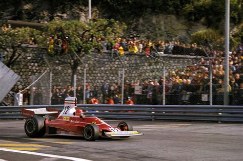 Niki Lauda Ferrari 312t 1975 Monaco Gp Monte Carlo Ferrari