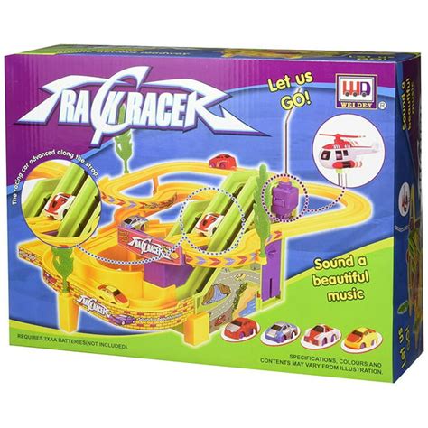 Incredible Track Racer Playset With Soundmusic Battery Operated