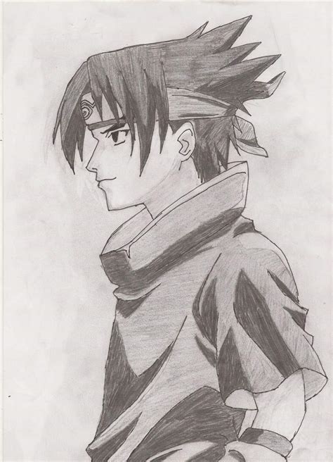 First Naruto Drawing Sasuke Naruto Amino