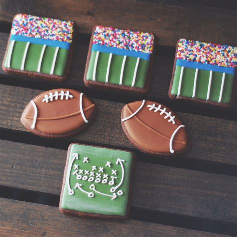 February 2, 2014 by aida 9 comments. football cookies | Football sugar cookies, Football ...