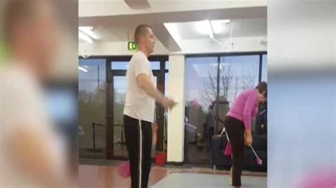 Air Force Dad Shines In Daughters Ballet Class