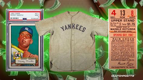 10 Most Expensive Mlb Memorabilia Items Ever Sold