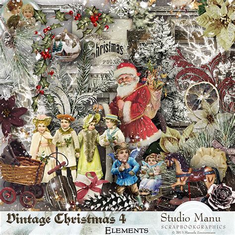 Vintage Christmas 4 Collection Arrived Digital