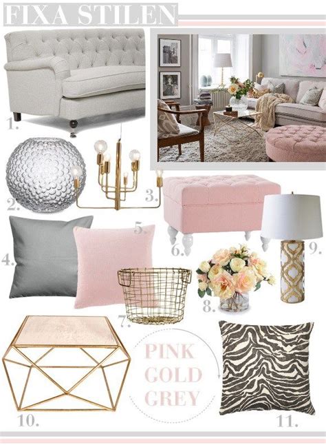 Grey And Rose Gold Living Room Decor Ideas Joeryo Ideas