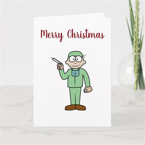 My Favorite Doctor At Christmas Holiday Card Uk