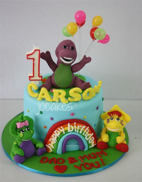 Diy Barney Cake