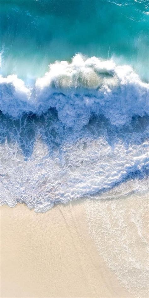 Pin By Emmy On Beachesoceans Waves Wallpaper Ocean Wallpaper Ocean