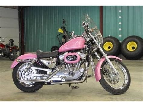 Pink 1997 Harley Davidson Sportster 883 Pink Rides Pinterest