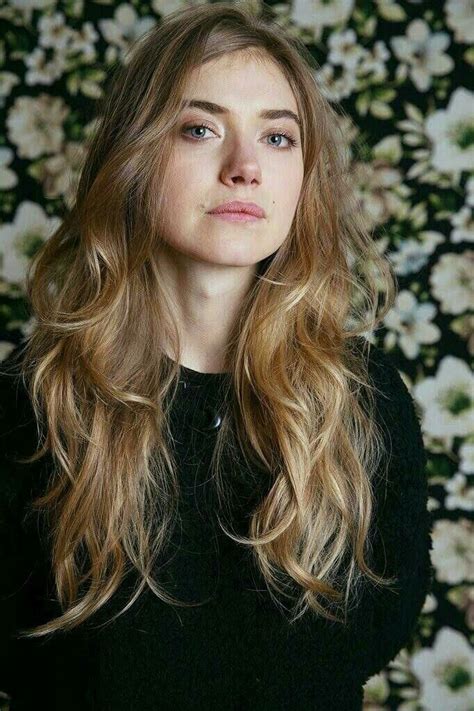 Doces Delet Rios Imogen Poots Long Hair Styles Hairstyle