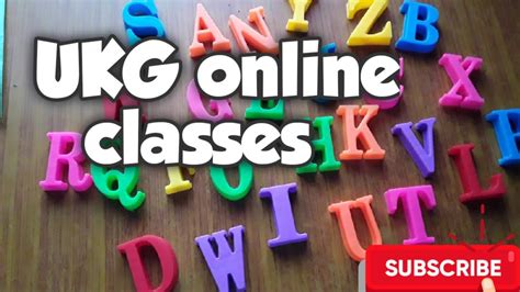 Ukg Online Class Youtube