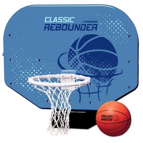 Poolmaster Classic Pro Rebounder Poolside Basketball Net System Game