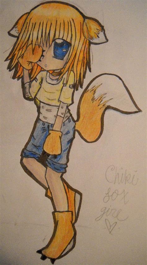 Chibi Fox Girl By Kamichamakarinfan94 On Deviantart