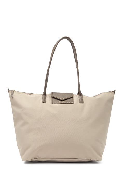 Lancaster Solid Tote Bag In Stone Modesens