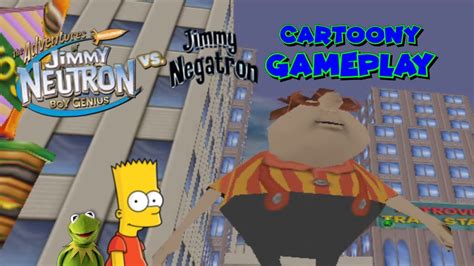 Cartoony Gameplay Jimmy Neutron Vs Jimmy Negatron Part 2 Youtube