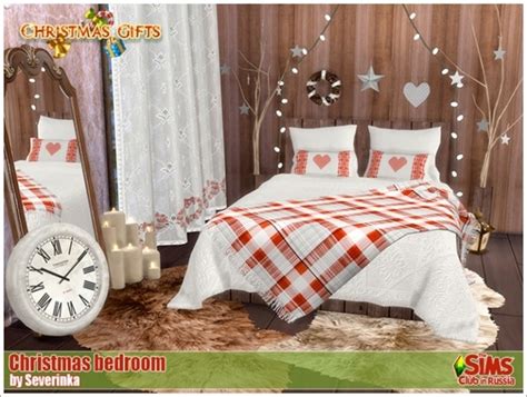 Christmas Bedroom At Sims By Severinka Sims 4 Updates