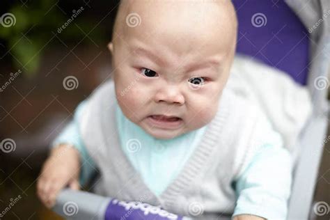 Angry Baby Stock Image Image Of Happy Angry Active 44978573