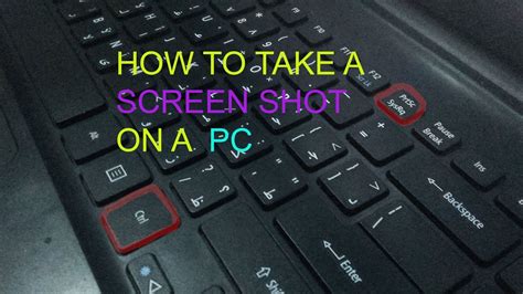 How to take a screenshot of your PC at windows 10. Free !!! - YouTube