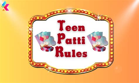 teen patti rules learn how to play teen patti sequence chart ranking