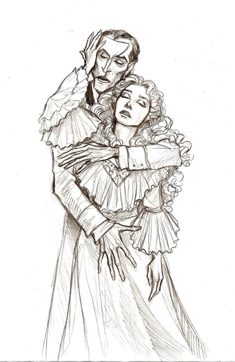 Phantom Of The Opera Sketch At Explore Collection
