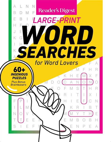 Readers Digest Large Print Word Searches Book By Readers Digest