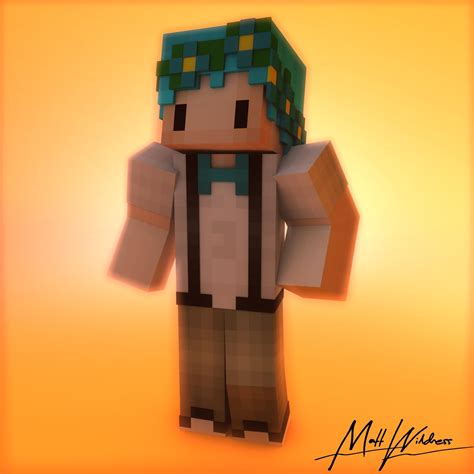 Looking For Someone To Make Me A Skin Render 3d Minecraft Skin Render