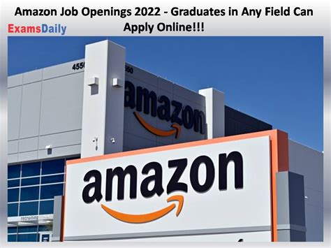 Amazon Job Openings 2022 Graduates In Any Field Can Apply Online
